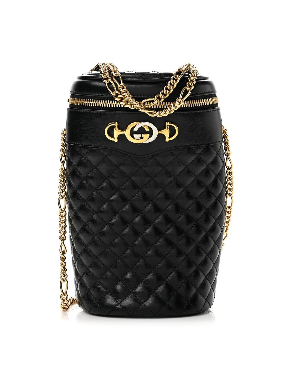 Gucci Calfskin Trapuntata Zumi Belt Bag #372536G75B
